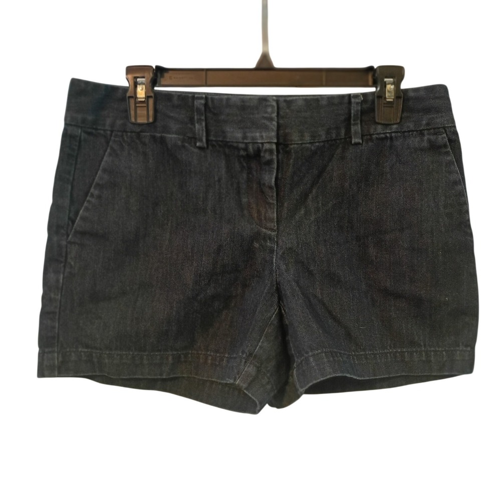 Ann Taylor LOFT The Riviera Short Dark Wash Denim Jean Shorts Womens Size 4